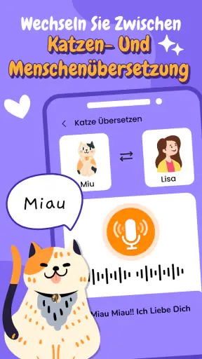 Übersetzer von Mensch zu Katze screenshot