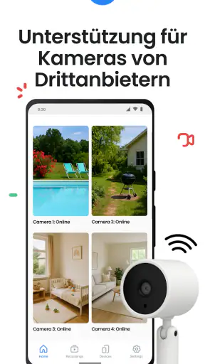 Überwachungskamera App: Visory screenshot