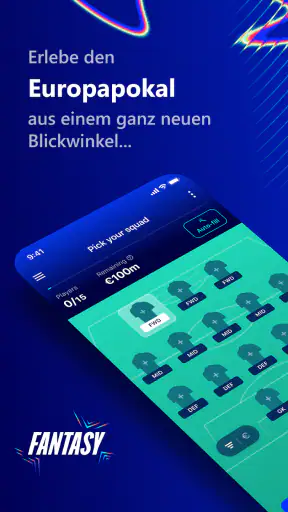 UEFA Gaming: Fantasy Football screenshot