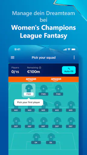 UEFA Gaming: Fantasy Football screenshot
