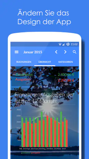 Unser Haushaltsbuch Pro screenshot