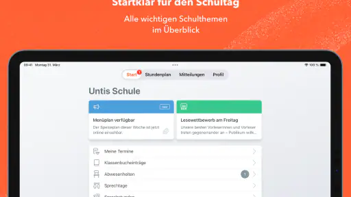 Untis Mobile screenshot 9
