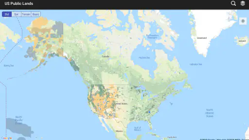 US Public Lands screenshot