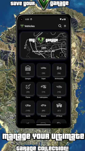 V Vehicles screenshot