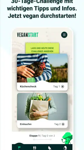 Veganstart – Vegane Rezepte screenshot