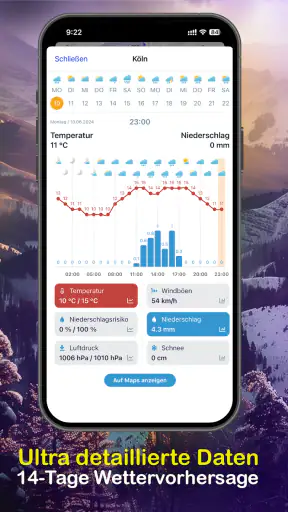 Ventusky: Wetterkarte & Radar screenshot