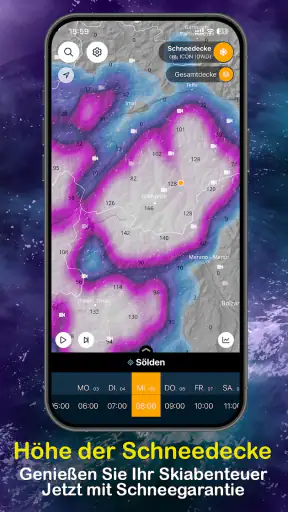 Ventusky: Wetterkarte & Radar screenshot