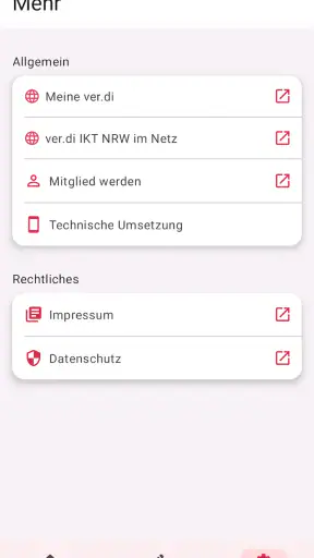 ver.di TK IT NRW screenshot