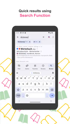 Verben Deutsches Wörterbuch screenshot