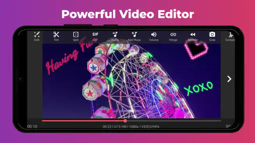 Video Bearbeiten - AndroVid screenshot