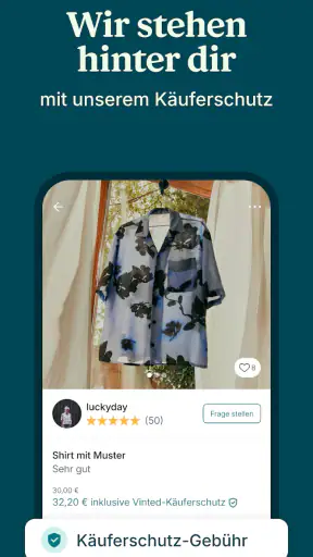 Vinted: Secondhand-Marktplatz screenshot
