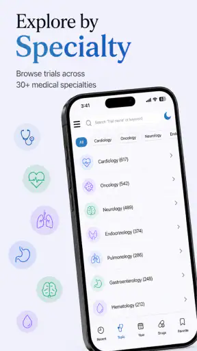 Visualmed: Clinical Trials screenshot
