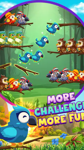 Vogel Sortieren 2: Farbpuzzle screenshot 10
