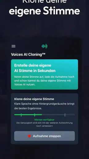 Voices AI: Stimmenverzerrer screenshot