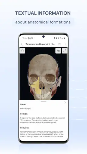VOKA 3D Anatomie Atlas Lernen screenshot