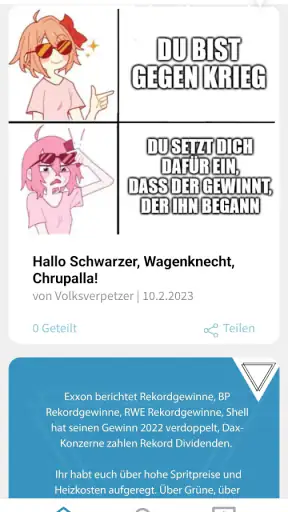 Volksverpetzer-App screenshot