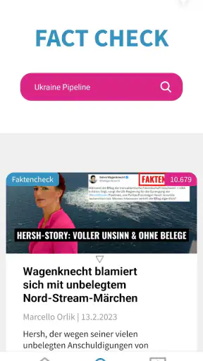 Volksverpetzer-App screenshot