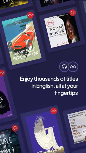 Voxa - Audiobooks & E-books screenshot
