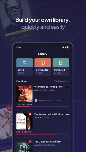 Voxa - Audiobooks & E-books screenshot