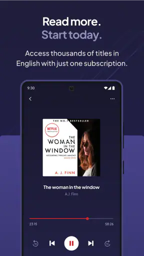 Voxa - Audiobooks & E-books screenshot