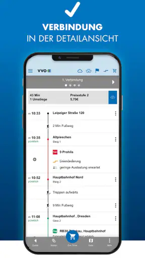 VVO mobil screenshot