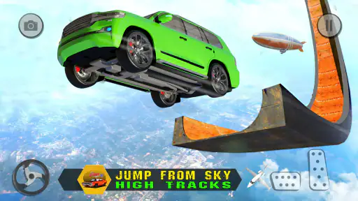 Wagen Spiele Kunststück Rennen screenshot 10