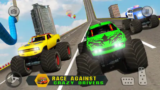 Wagen Spiele Kunststück Rennen screenshot 12