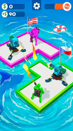 War of Rafts: Seeschlacht screenshot 12