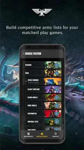 Warhammer 40,000: The App screenshot
