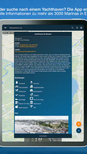 Wasserkarte Live - Routen, AIS screenshot 11