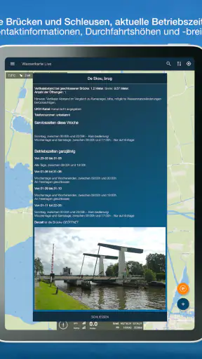 Wasserkarte Live - Routen, AIS screenshot