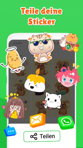 WAStickerApp Sticker Ersteller screenshot
