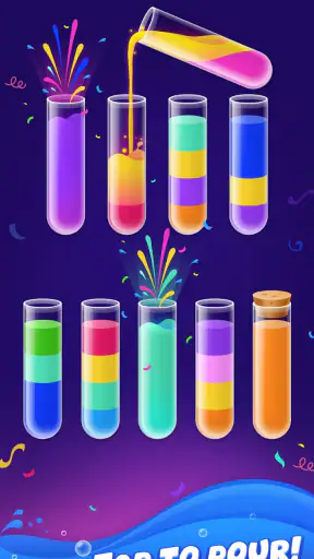 Water Sort: Farbe Puzzle screenshot