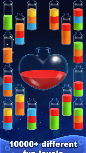 Water Sort! Farbe Logik Spiel screenshot