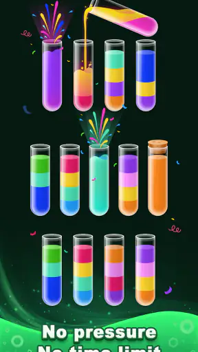 Water Sort! Farbe Logik Spiel screenshot