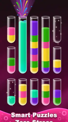 Water Sort! Farbe Logik Spiel screenshot