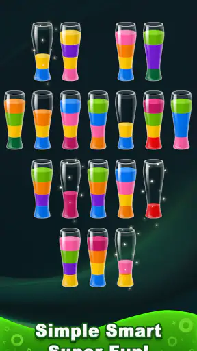 Water Sort! Farbe Logik Spiel screenshot