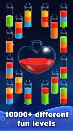 Water Sort! Farbe Logik Spiel screenshot 9