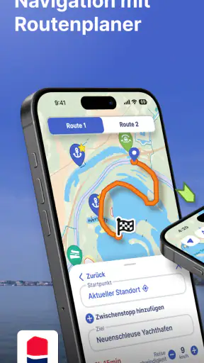 Waterkaarten: Boot Navigation screenshot