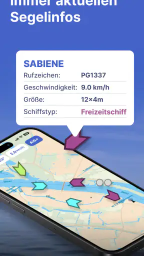 Waterkaarten: Boot Navigation screenshot