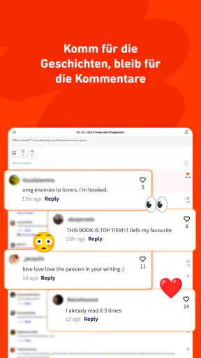 Wattpad - Wo Geschichten leben screenshot 10