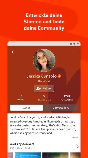 Wattpad - Wo Geschichten leben screenshot