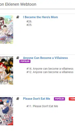 Webtoon Oku screenshot
