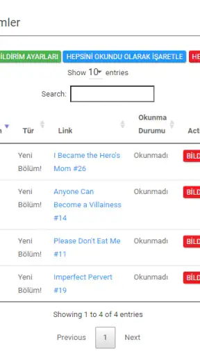 Webtoon Oku screenshot