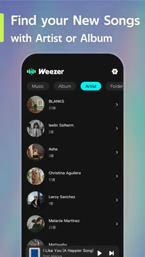 Weezer-Audio Bliss screenshot