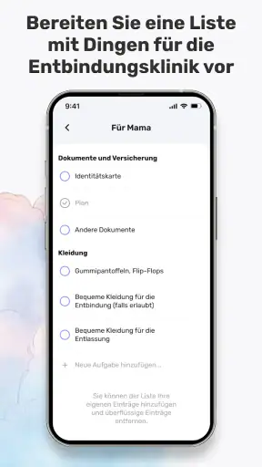Wehenzähler: Kontraktion Timer screenshot