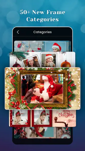Weihnachtsfoto-Editor-Rahmen screenshot