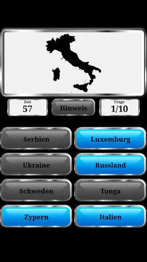 Welt Geographie - Quiz-Spiel screenshot 12