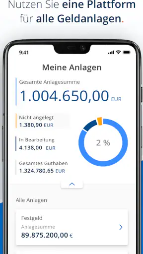 Raisin: Vermögen aufbauen screenshot