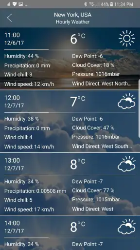 Wetter de - Wettervorhersage screenshot